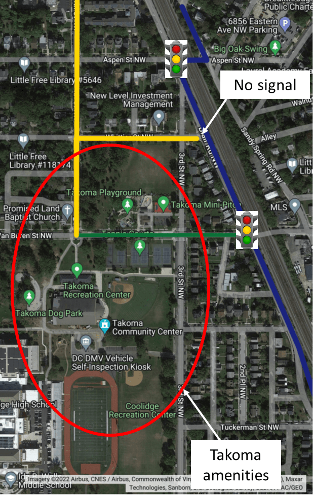 Part II A better plan for joining up the MBT through Takoma and Takoma