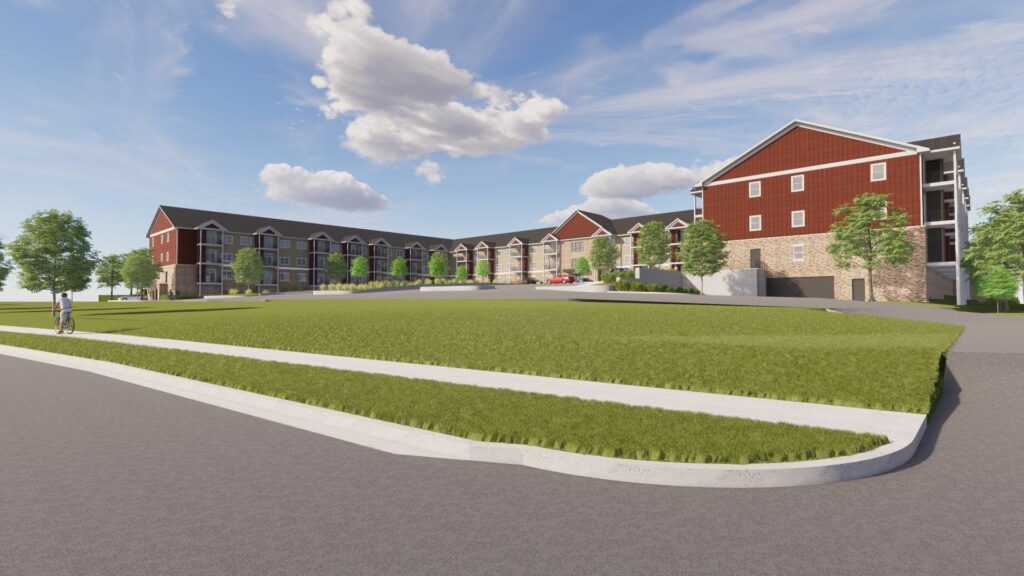 outside rendering G&H Property Management