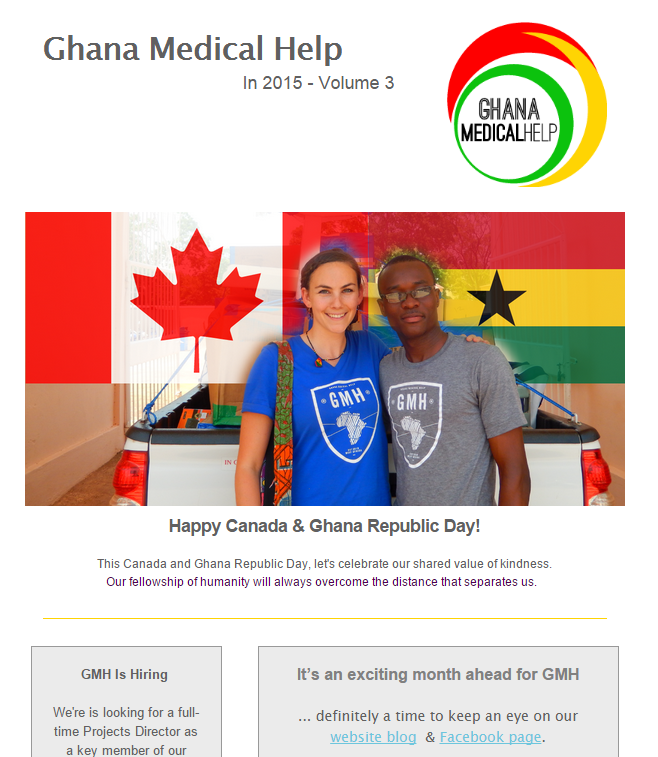 Ghana Medical Help In 2015, Volume 3 Ghana Medical Help