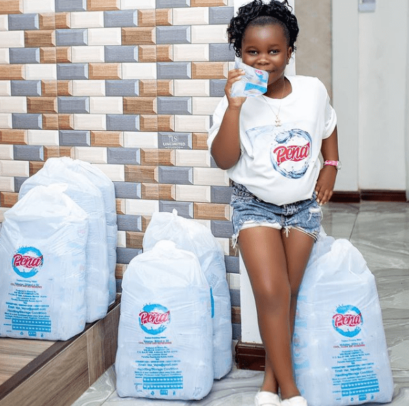 Afia Schwarzenegger’s daughter Pena launches sachet water brand unto