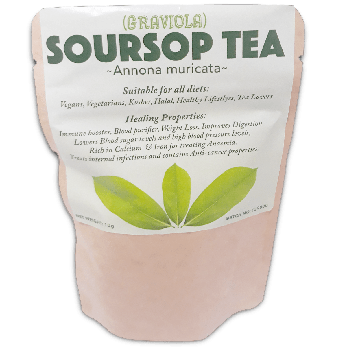 Soursop (Graviola) Loose Leaf Tea (10g) Ghana's Fresh