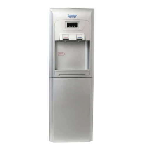 Protech Water Dispenser with Refrigerator ( Gray Colour )