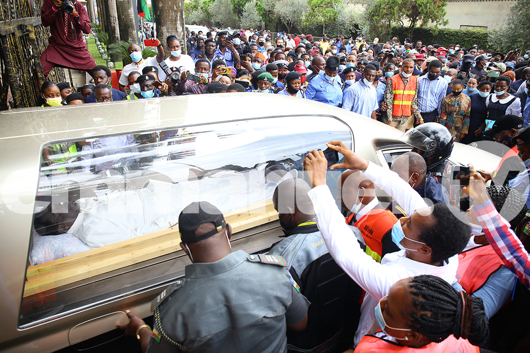 Day 4 of TB Joshua's funeral; body lay in transparent casket Ghana