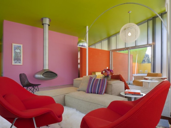 Bright Vivid Colors Furniture Of Vibrant Modern Sofas