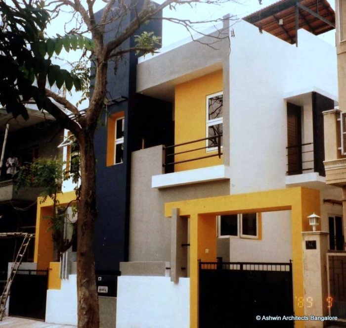 Beautiful Front Elevation House Design by Ashwin Architects