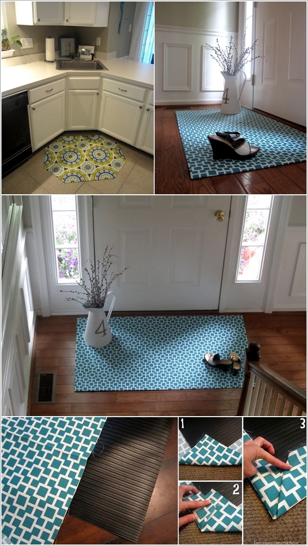10 Awesome DIY Rubber Mat Projects to Adorn Your Home