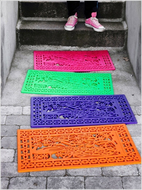 10 Awesome DIY Rubber Mat Projects to Adorn Your Home