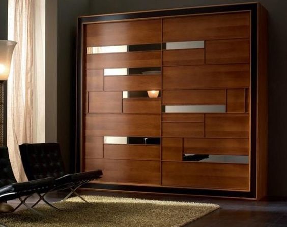 Modern Sliding Door Wardrobe Designs (564 x 446 Pixel)