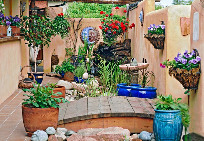 Fence planter design ideas