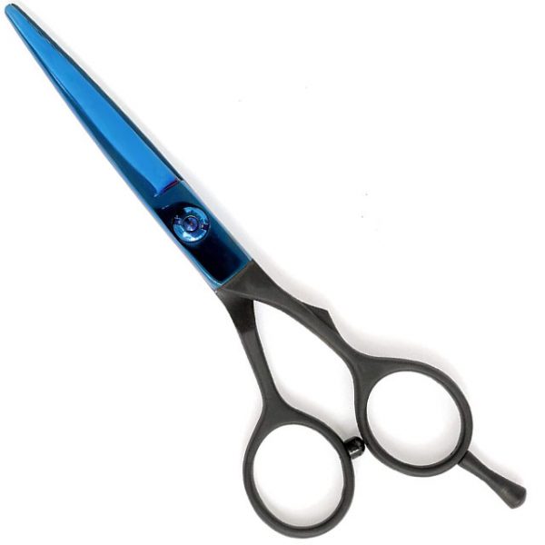 Ghazi Professional Barber Scissors Hairdressing Scissors Blue Salon and