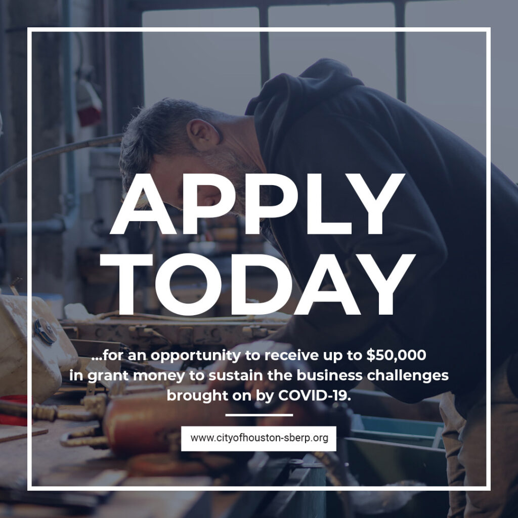 City of Houston Opens Applications for Small Business Relief Fund GHBA