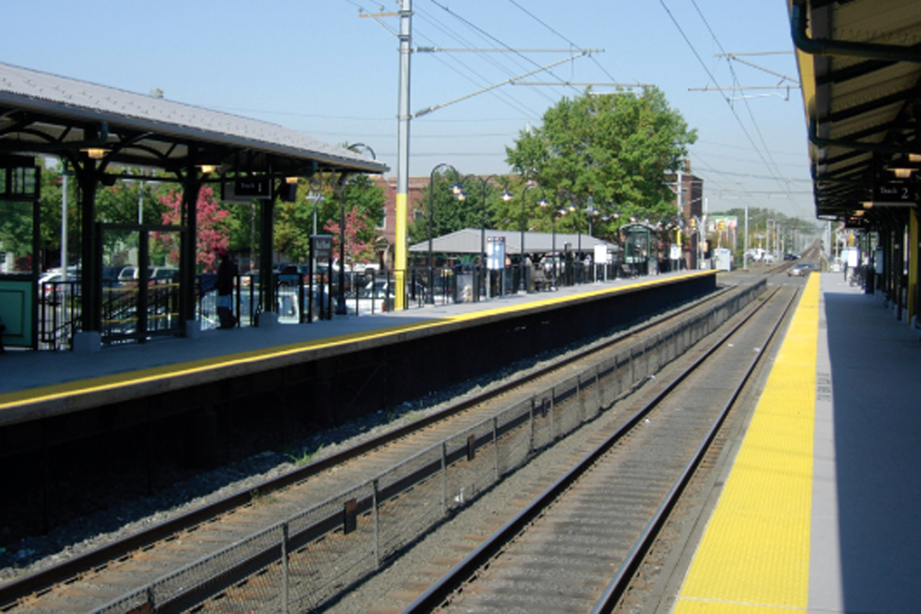 Red Bank Station, High Level Platform Harms Construction Company