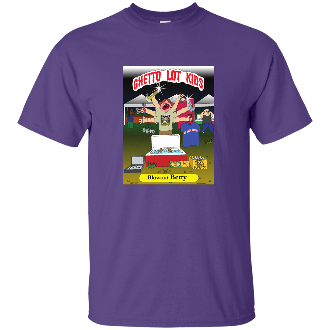 Blowout Betty T Shirt Ghetto Lot Site