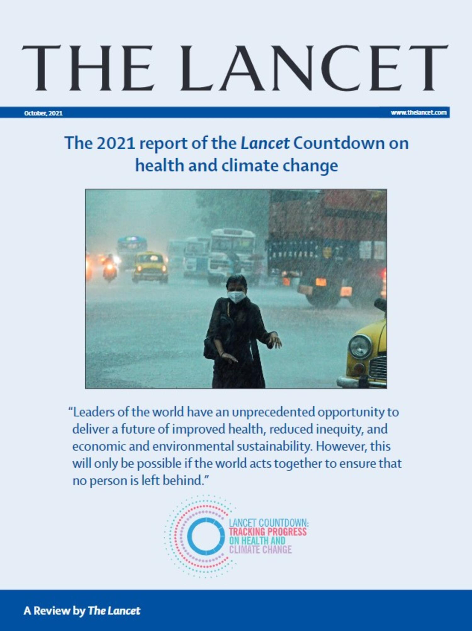 Lancet Countdown on health and climate change code red for a healthy