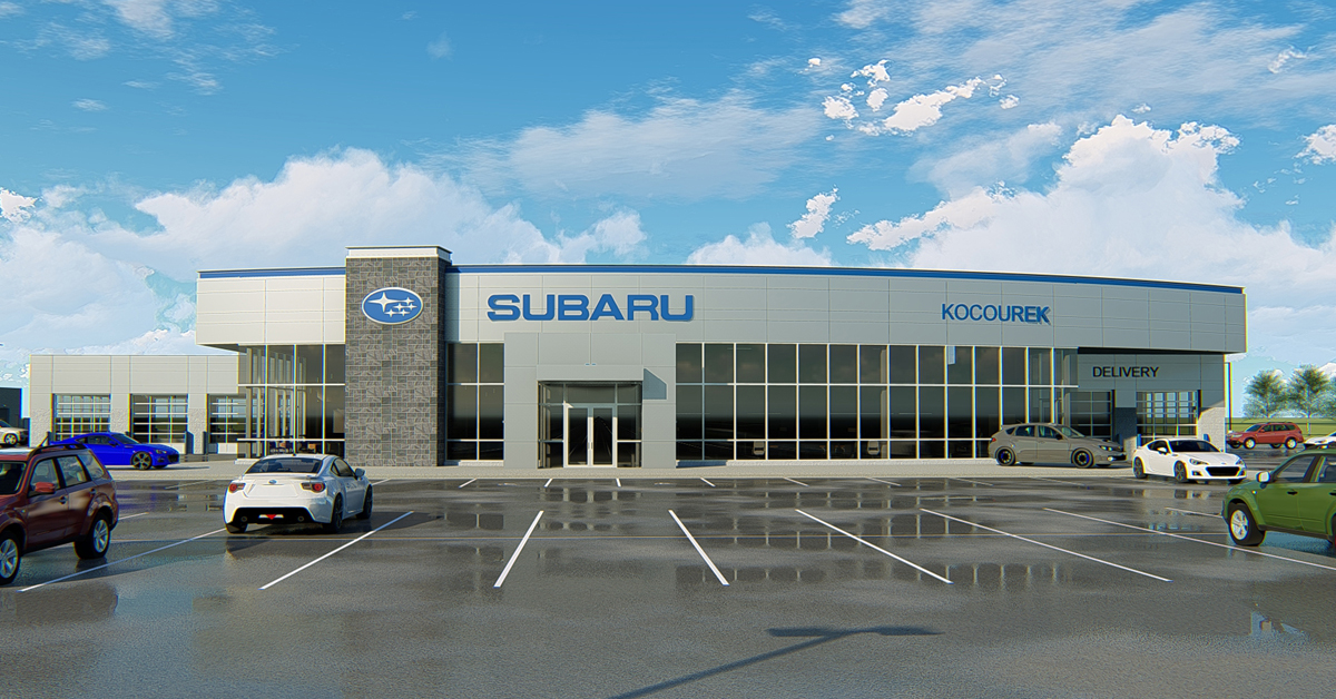 Ghidorzi Breaks Ground on New Subaru Dealership for Kocourek Automotive