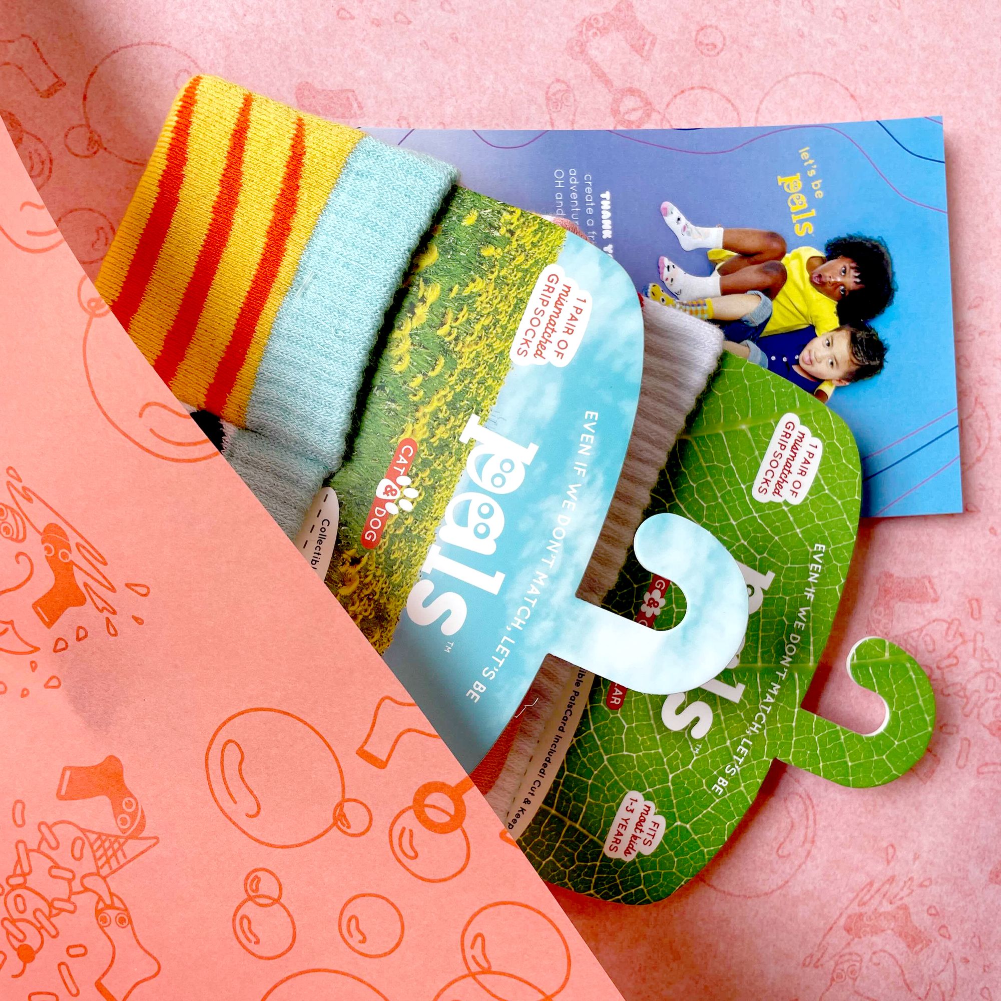 Pals Socks Intentionally Mismatched Socks that Teach Individuality and