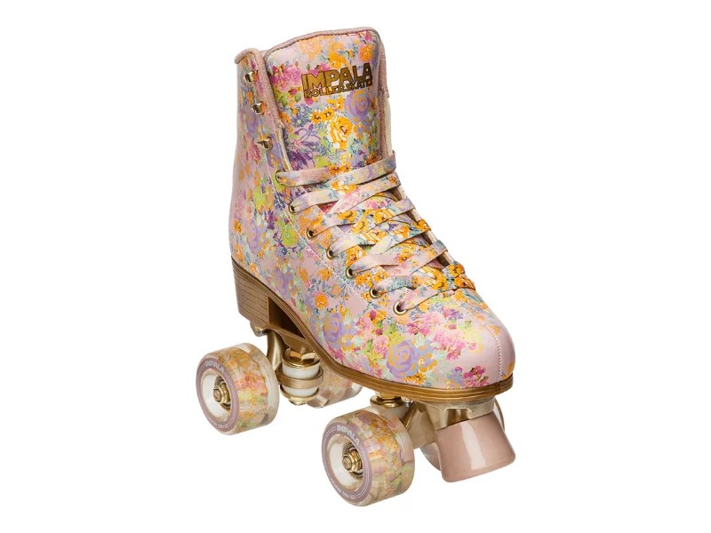 Impala Roller Skates Pink Tartan Ghost Boards