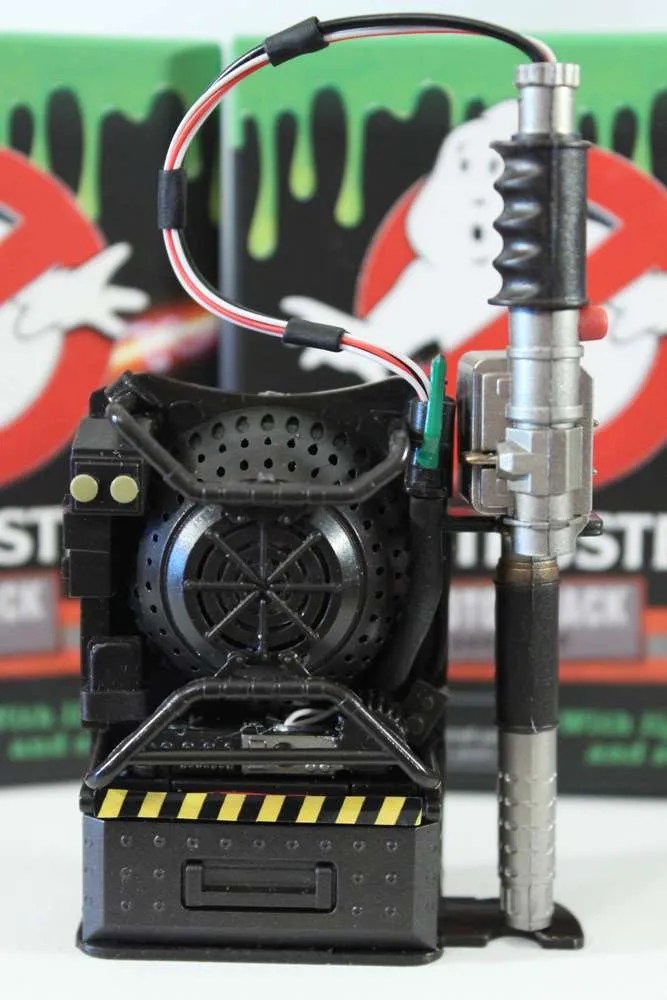 Unboxing the Ghostbusters miniature proton pack from Running Press