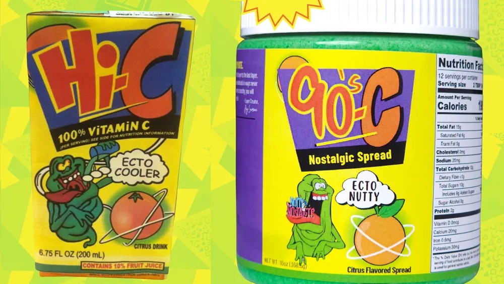 Ghostbusters fan favorite HiC Ecto Cooler is now available as a citrus