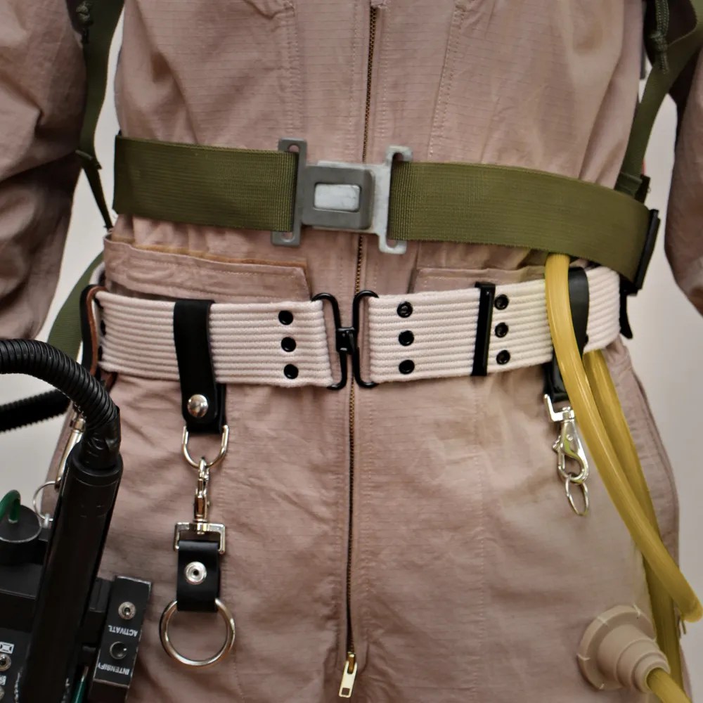 Replica Ghostbusters utility belts now available, includes distressing