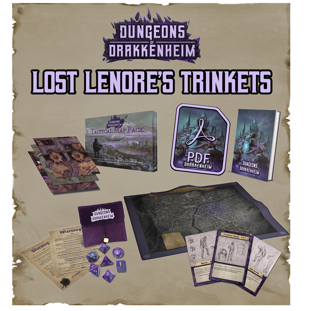 Drakkenheim Late Pledge Lost Lenore’s Trinkets Ghostfire Gaming
