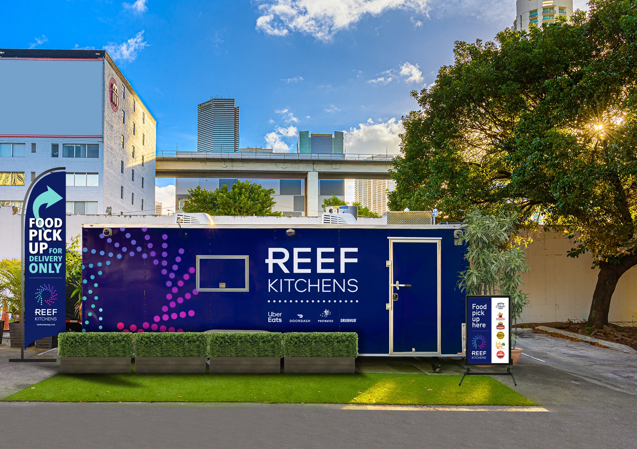 REEF Technology’s Network of Mobile Ghost Kitchens in Portland Fails to