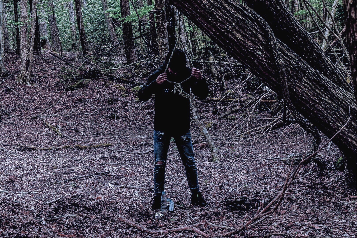 青木ヶ原樹海 山梨県の心霊スポット