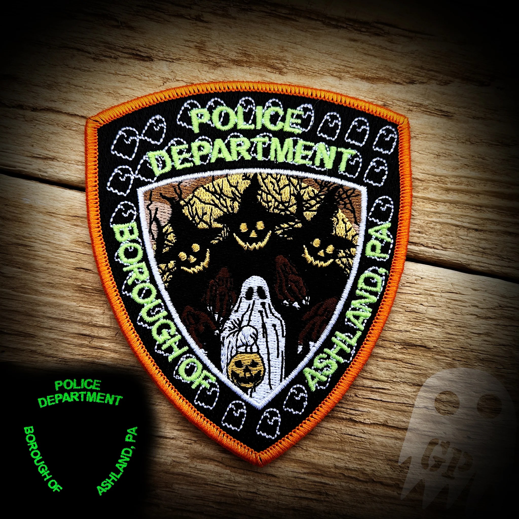 Borough of Ashland, PA PD 2023 Halloween Patch Authentic/Limited
