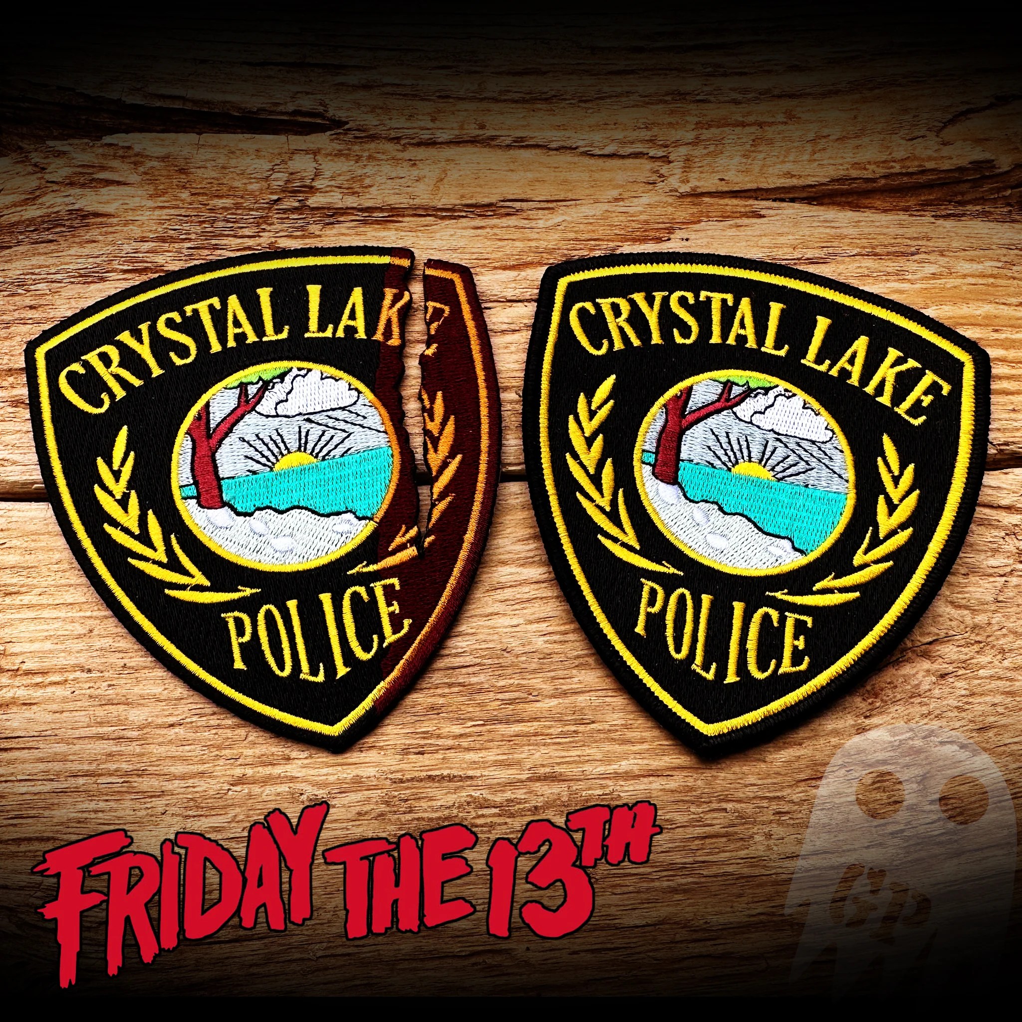 74 Crystal Lake, NJ Police Department TWO PACK Friday the 13th