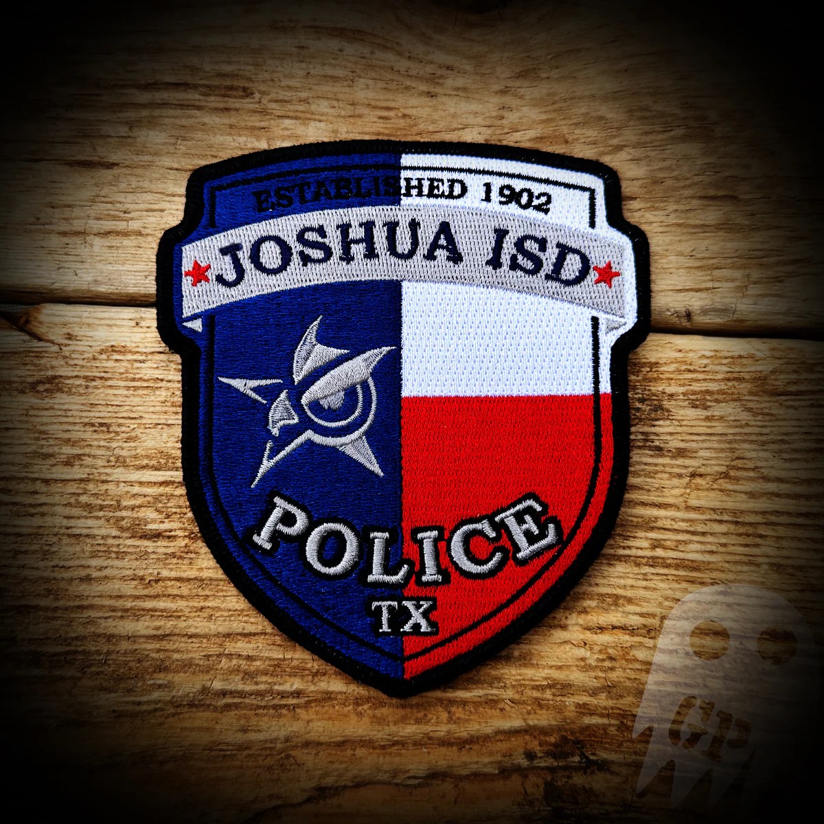 Joshua, TX ISD PD Patch Authentic GHOST PATCH