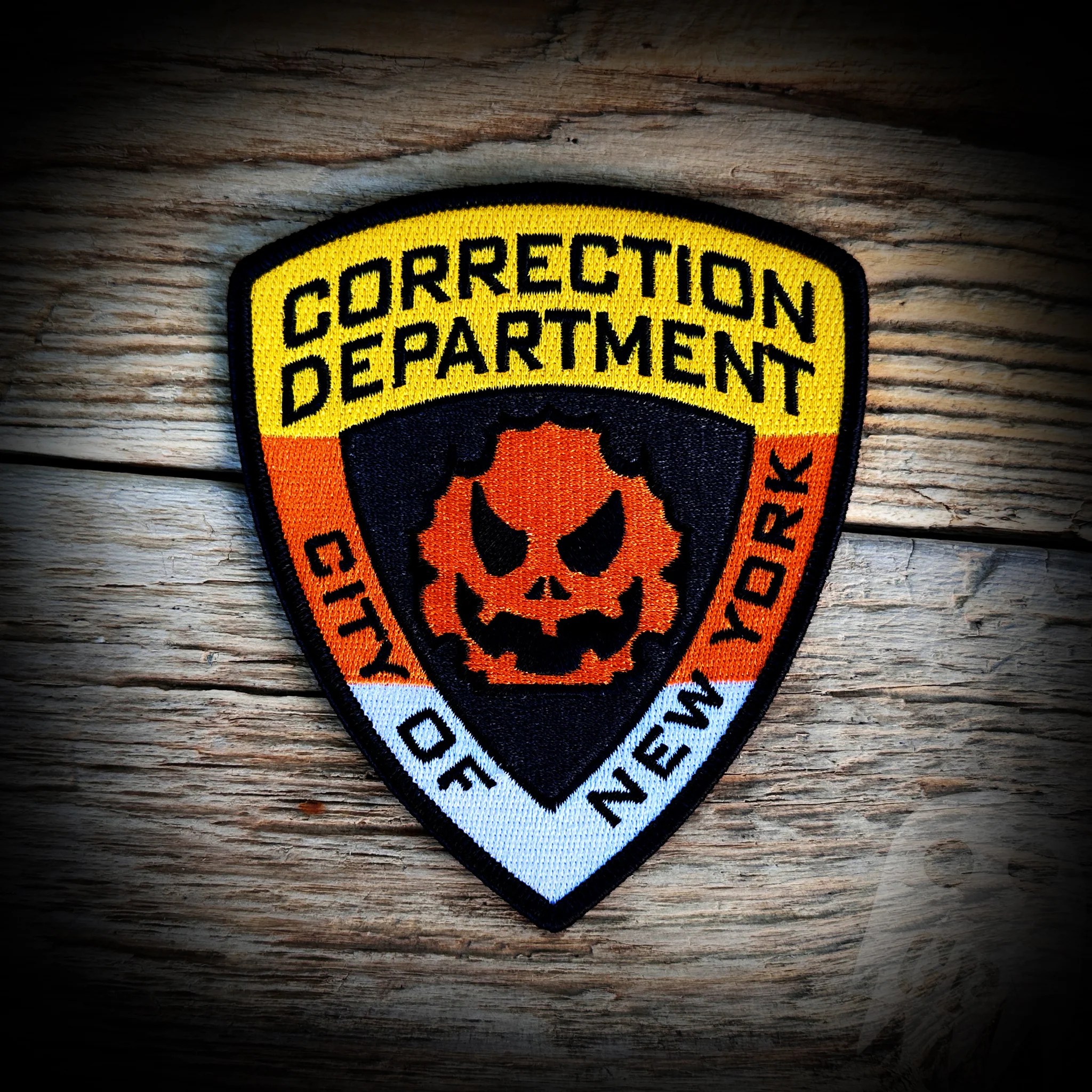 New York City Corrections Dept 2023 Halloween Patch Authentic / LIMI