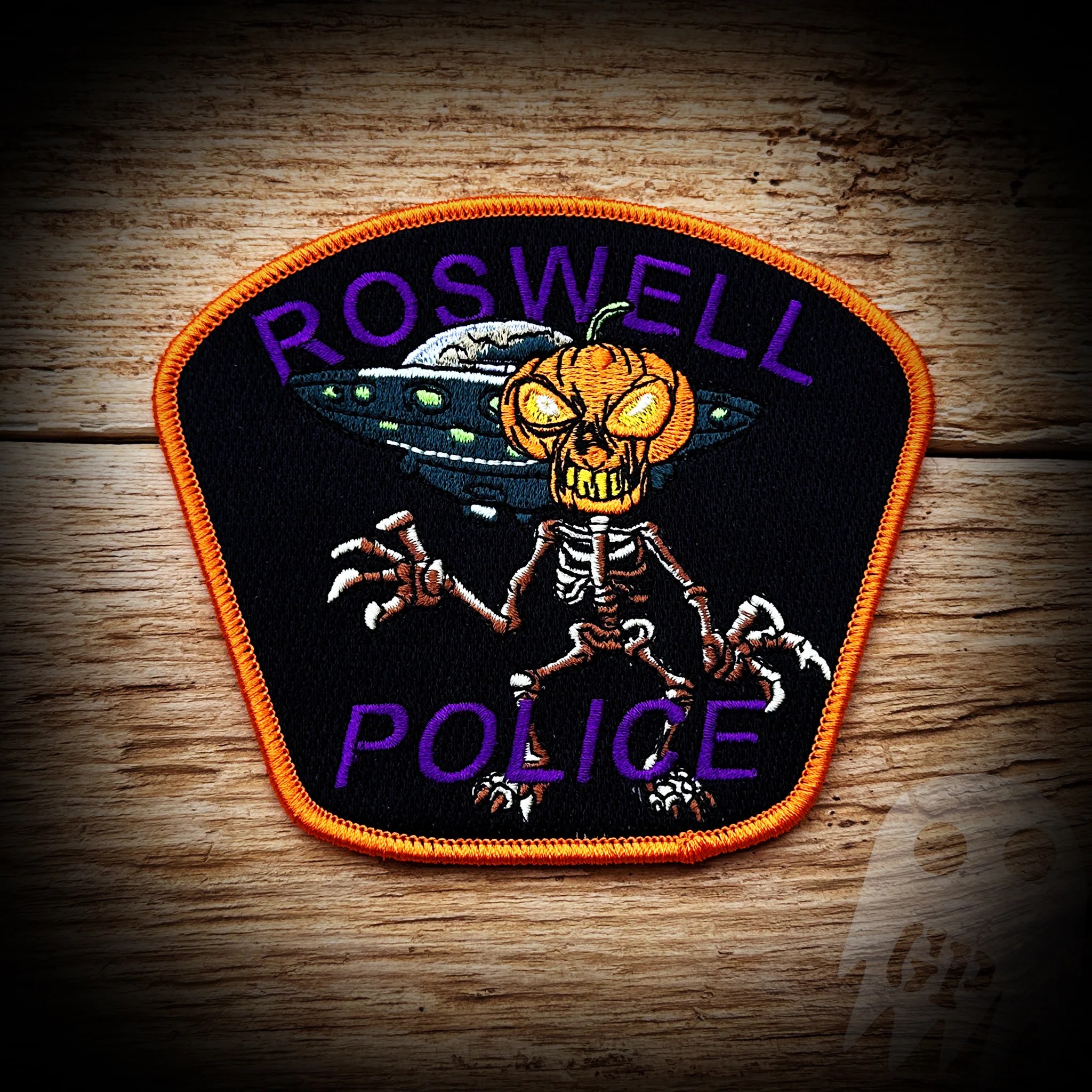 Roswell, NM Police Department 2023 Halloween Patch Authentic / LIMIT