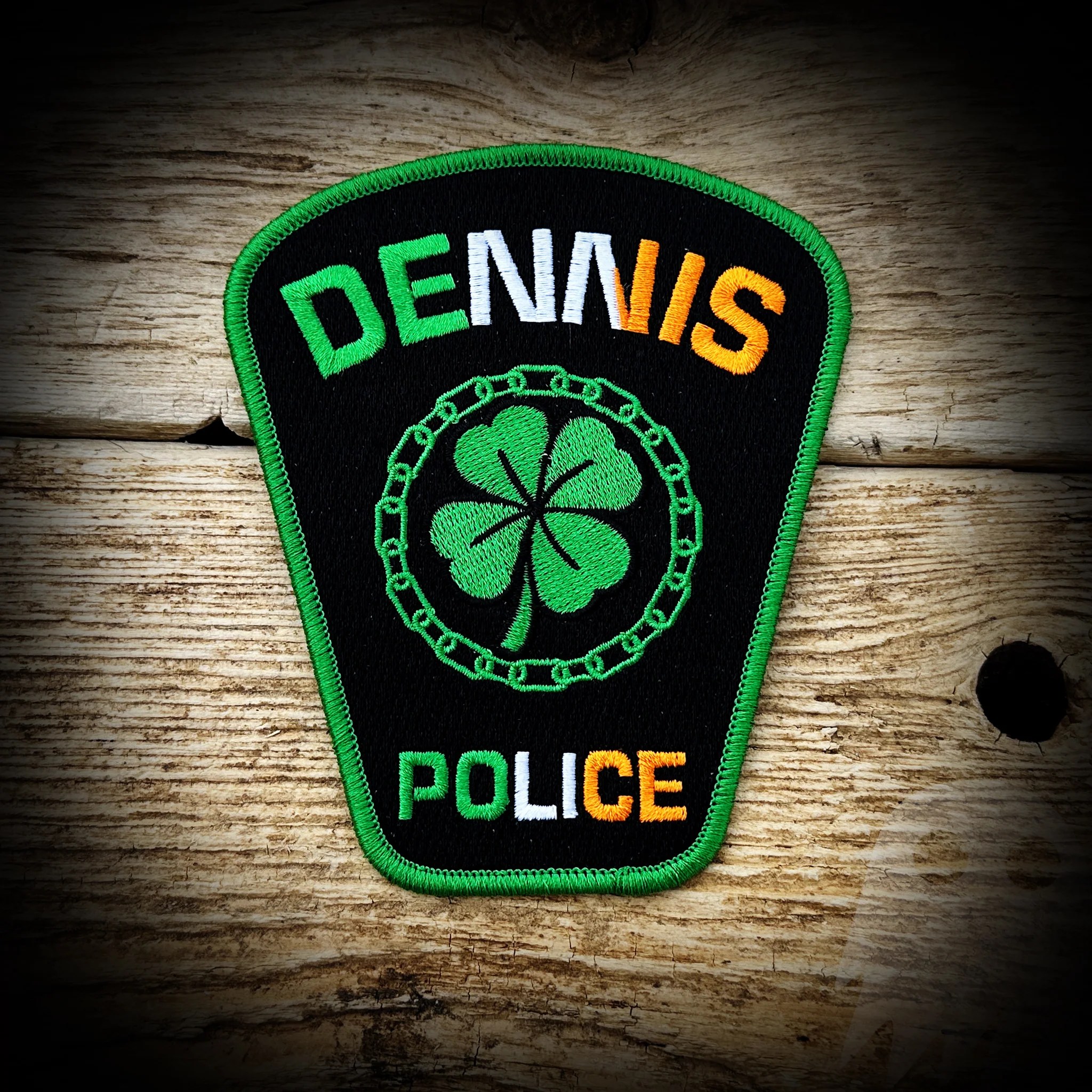 Dennis, MA Police Department 2023 St. Patrick's Day Patch LIMITED AU