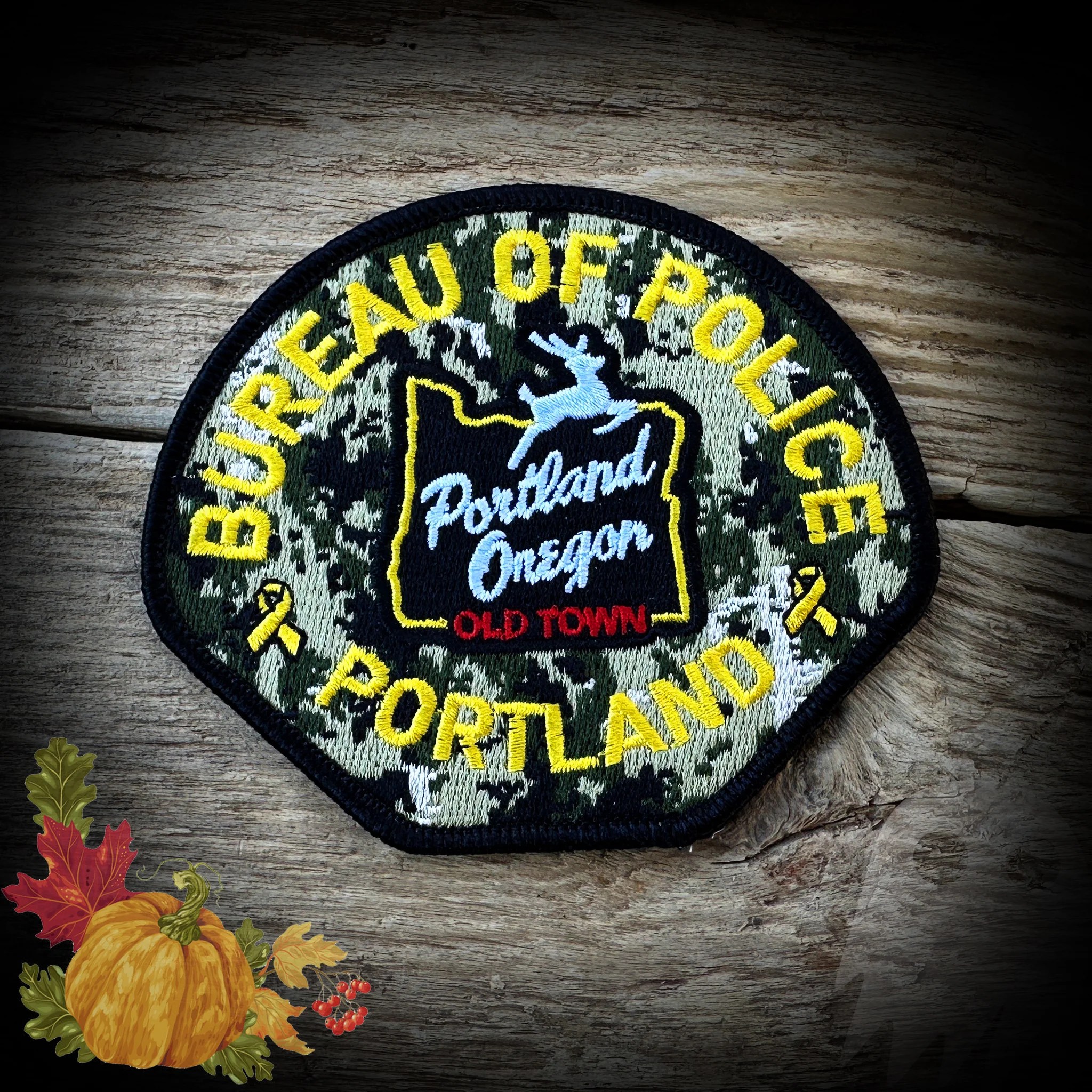 Portland Oregon Police Department 2022 VETERAN'S DAY Patch LIMITED A