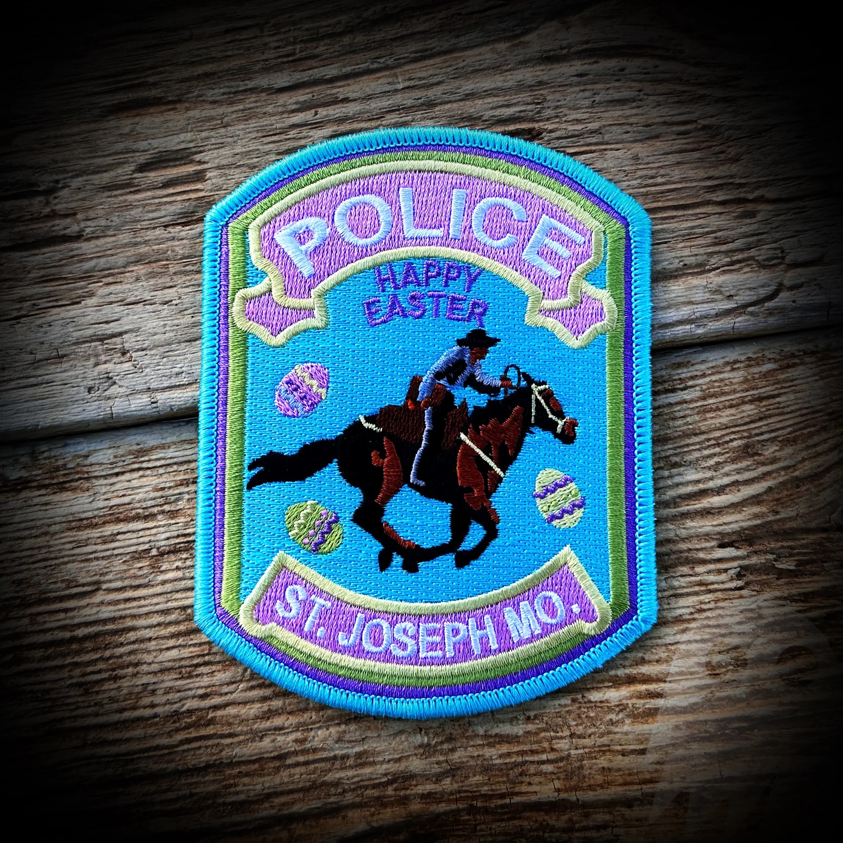 EASTER ORIGINAL St. Joseph, MO Police Department 2023 Easter Traditi