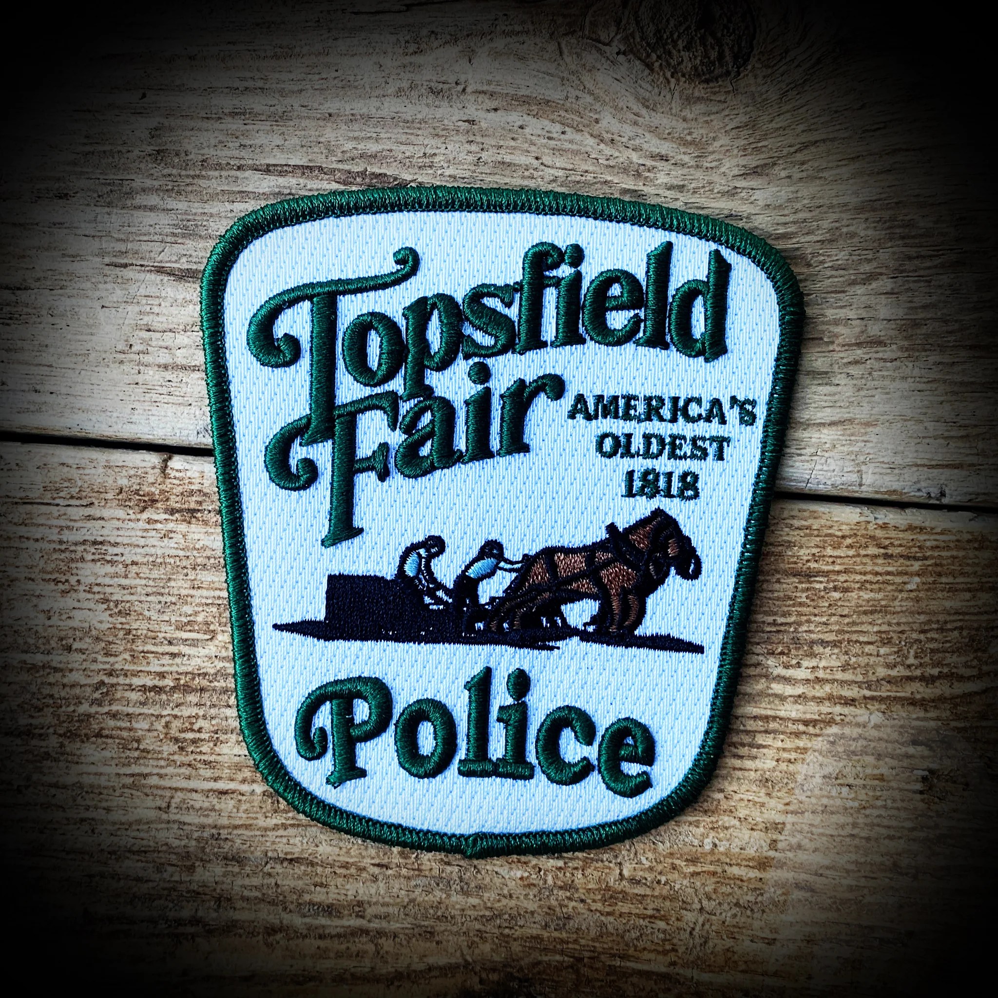 Topsfield MA PD Fair Patch Authentic GHOST PATCH