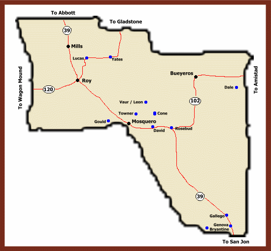 Ghost Towns of New Mexico Harding County New Mexico ghost towns