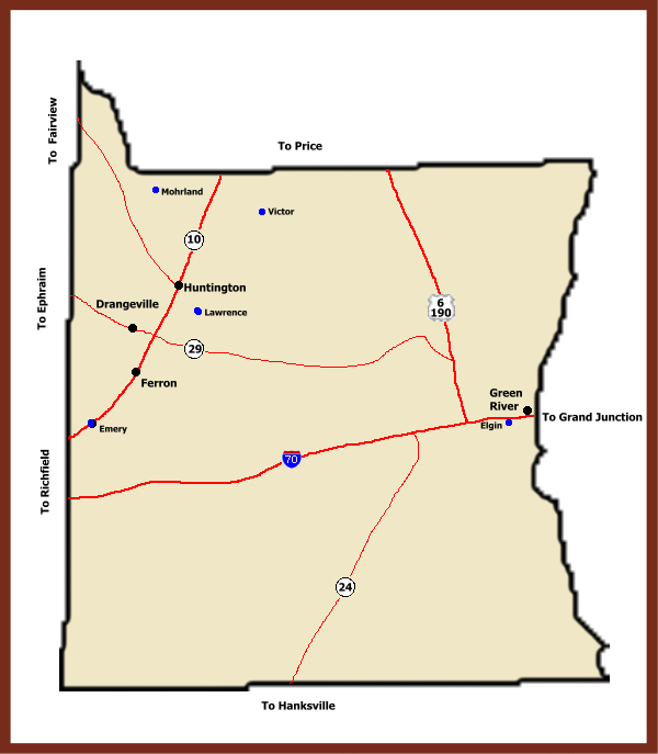 Ghost Towns of Utah Emery County