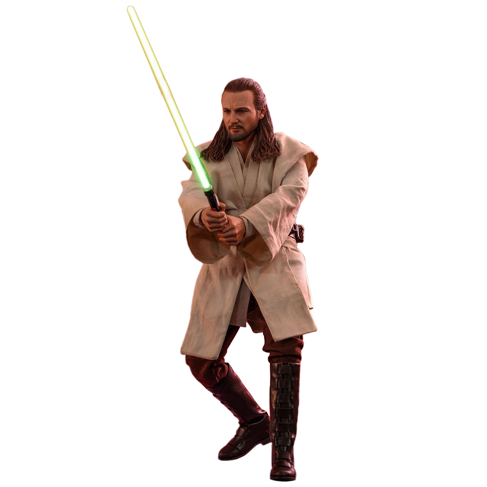 Hot Toys Star Wars 1/6 Qui Gon Jinn Action Figure MMS525 eBay