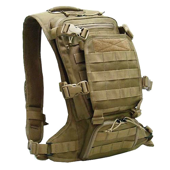 Devgru Navy Seal Tactical Molle Micro FAST Back Pack EDC Modular Coyote