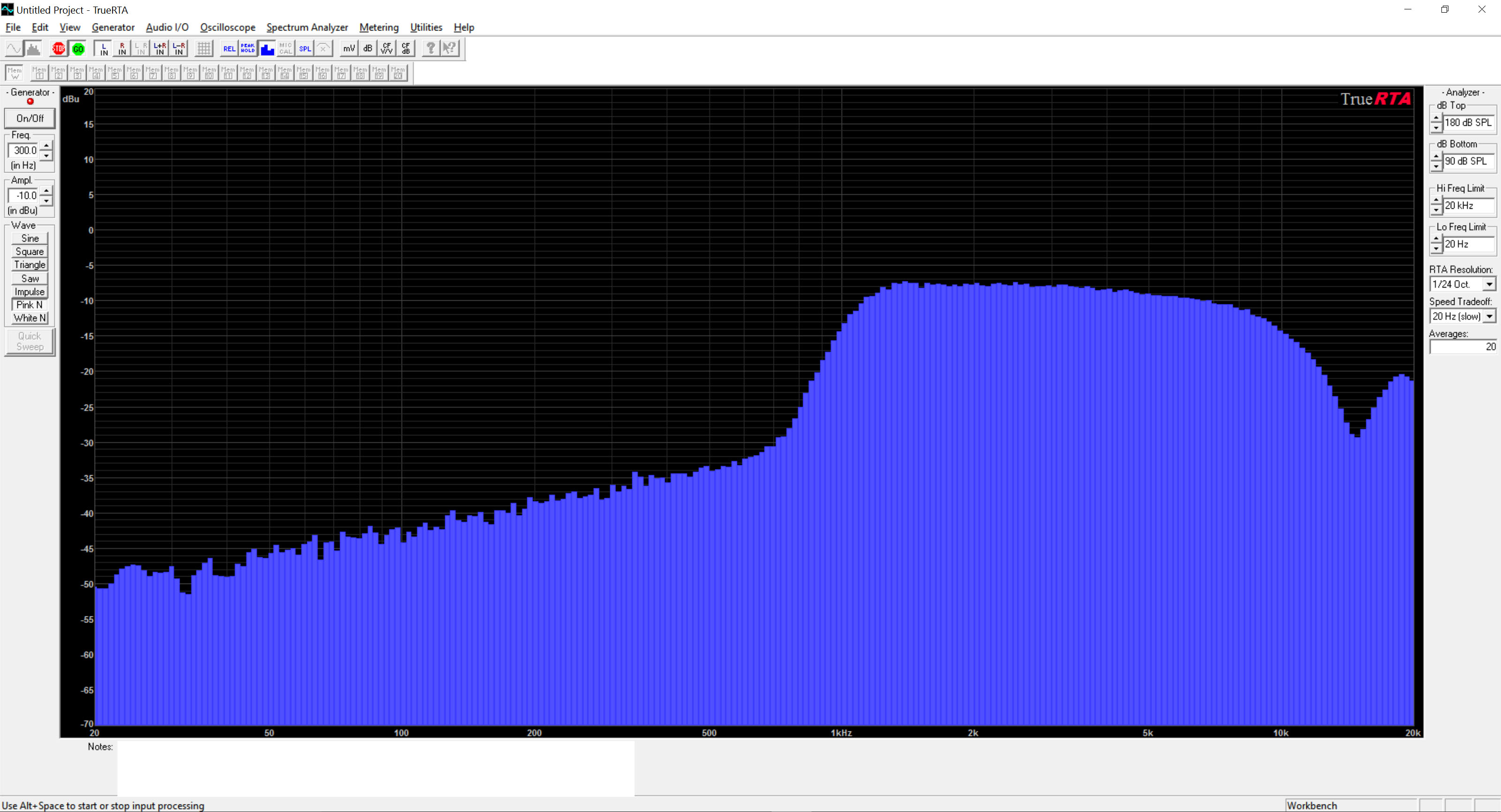 FT817 DSP frequency response hipass 1Khz