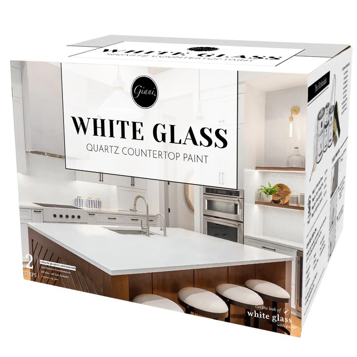 Giani White Glass Countertop Paint Kit Giani Inc.