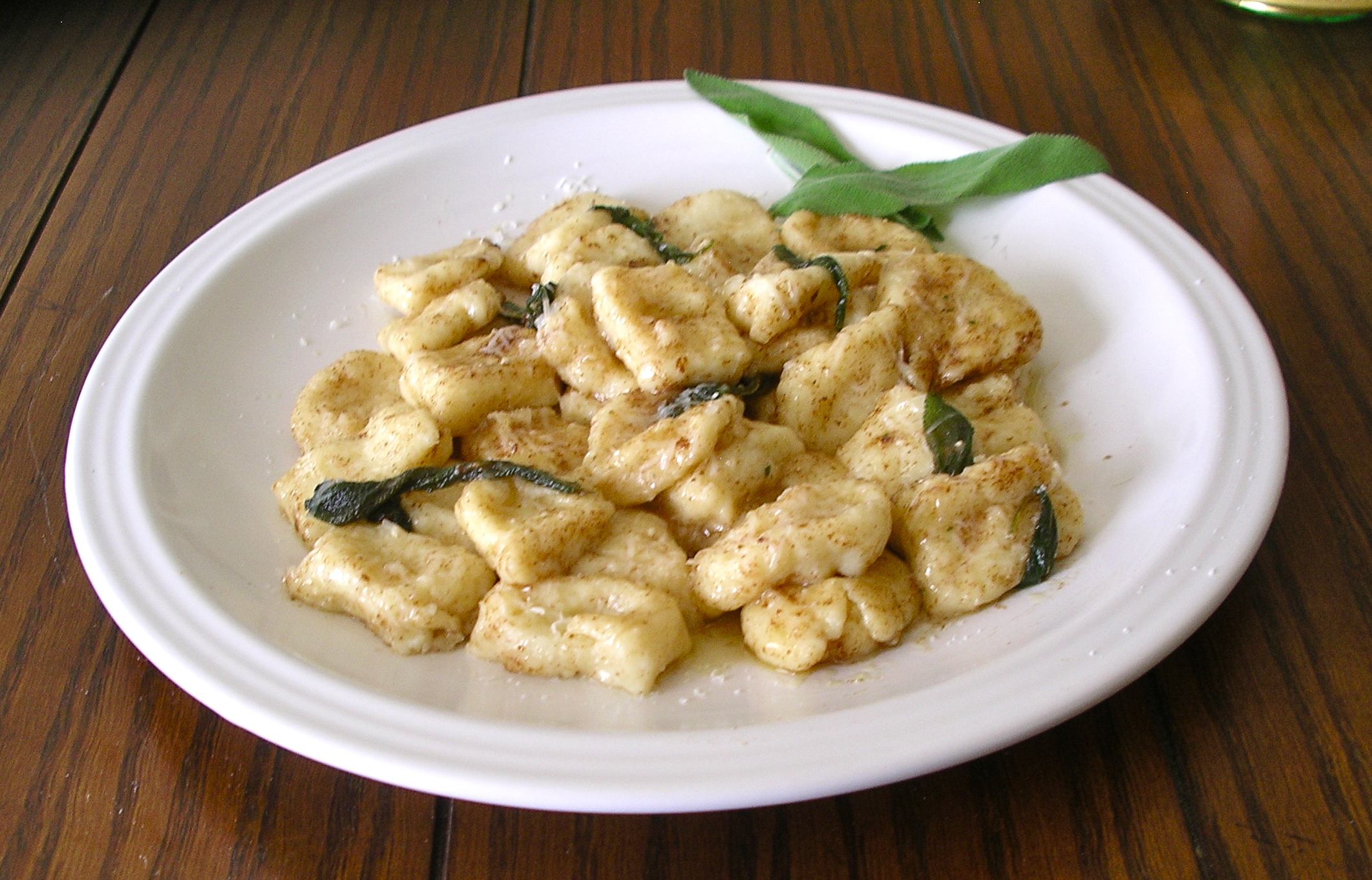 Friday Recipe BellyButton Ricotta Gnocchi in a Sage Burnt Butter