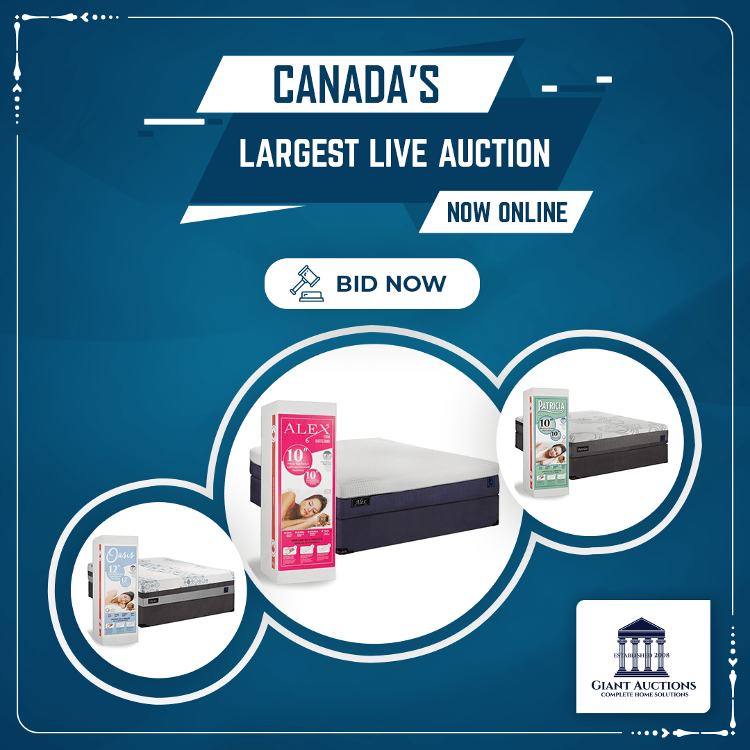 CANADA’S LARGEST LIVE AUCTION NOW ONLINE Giant Auctions