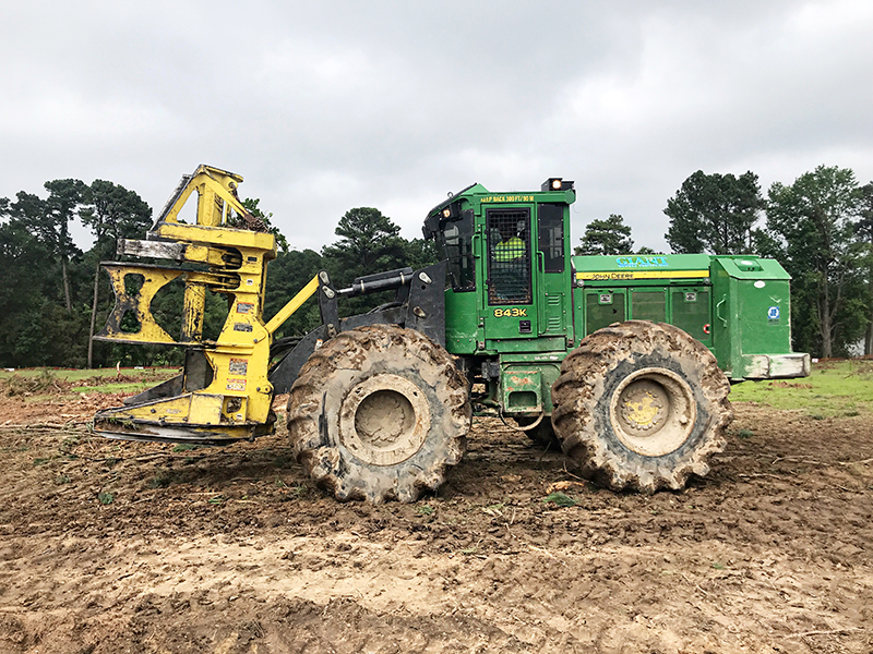 Mulching & Logging Services in Raleigh Commercial Forestry Giant