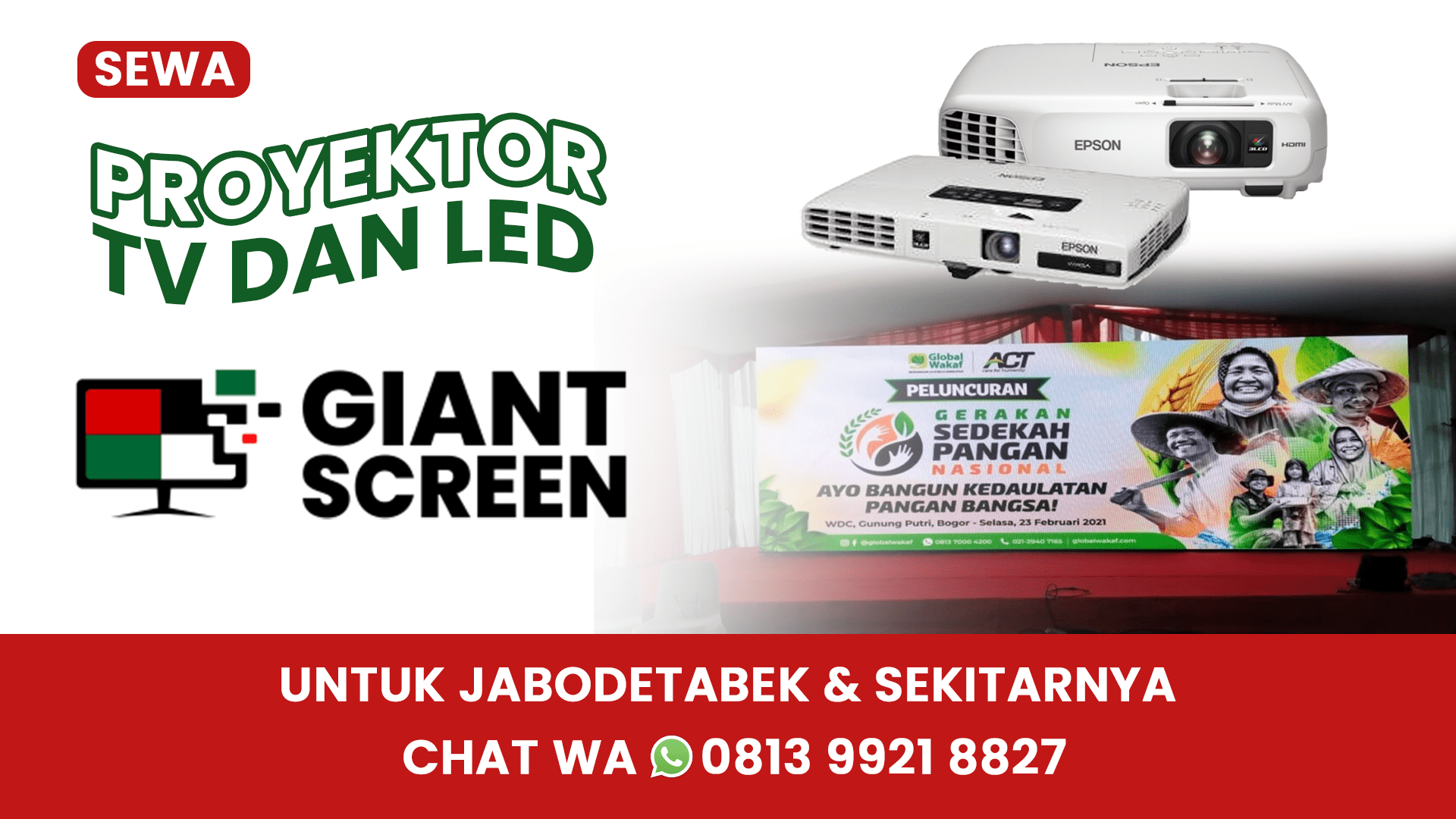 Giantscreen.id Solusi Terbaik untuk Sewa Giant Screen TV dan
