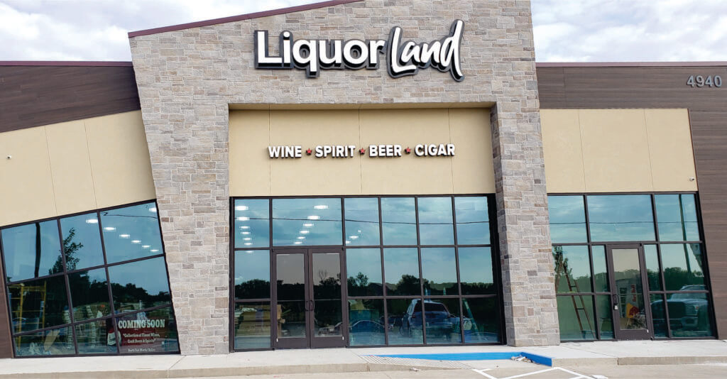 Liquor Land in Fort Worth Giant Sign Company