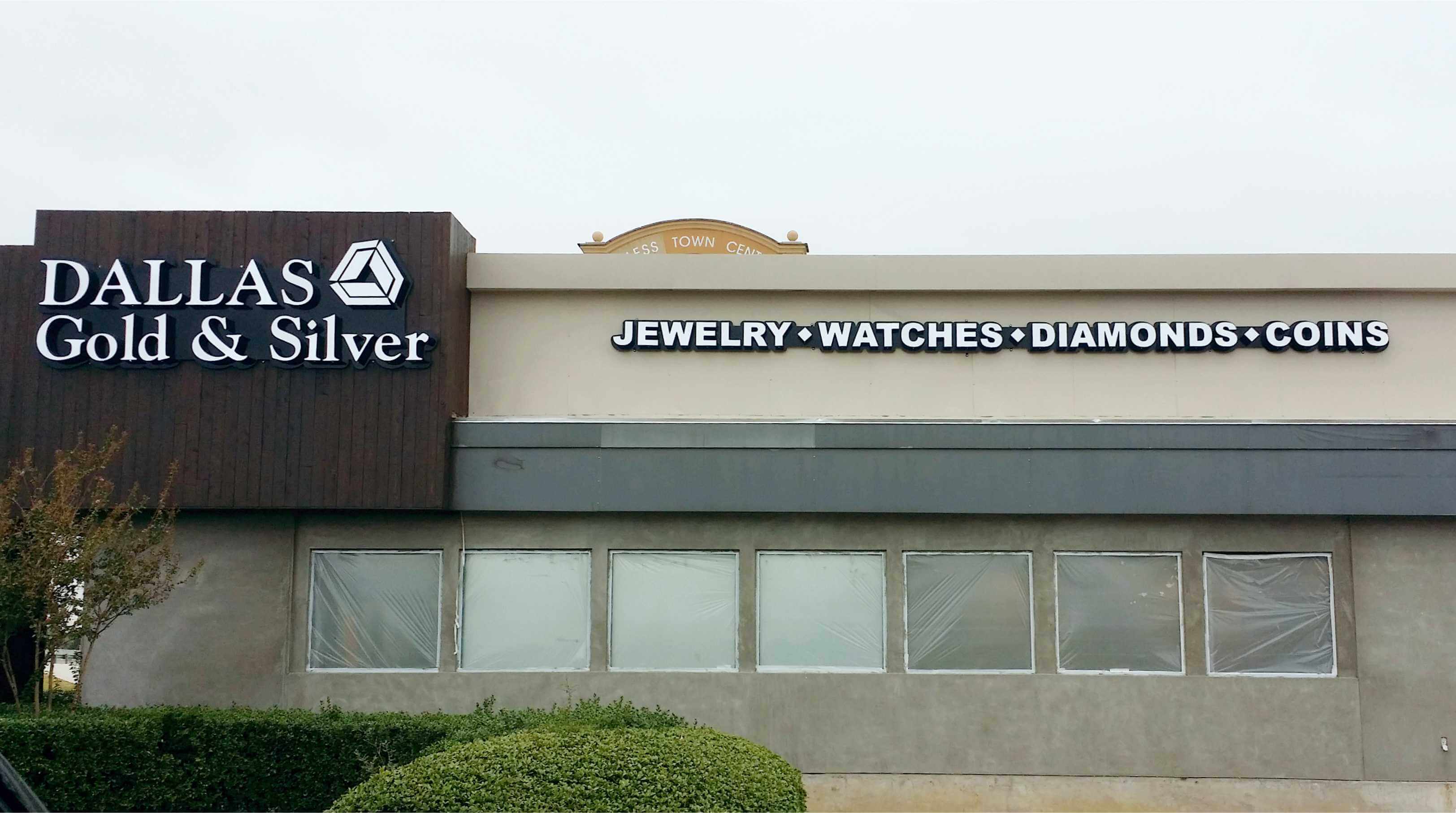 Dallas Gold & Silver Exchange in Euless Giant Sign Company