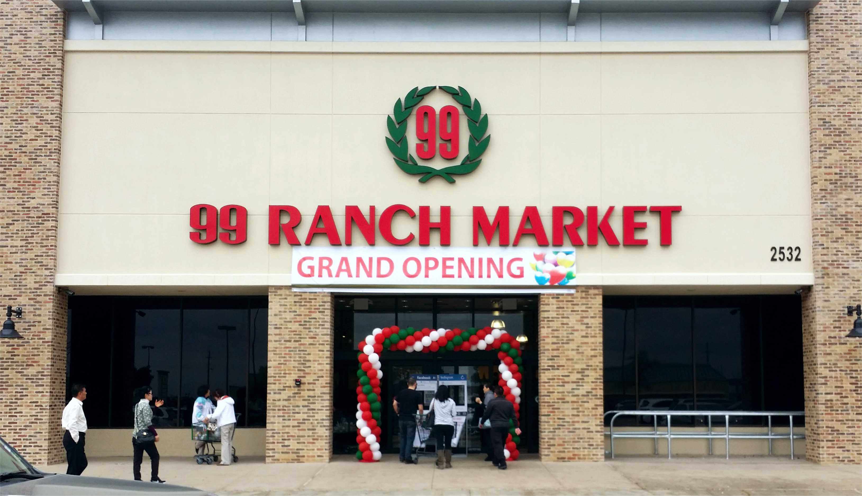 99 Ranch Market in Carrollton Giant Sign Company