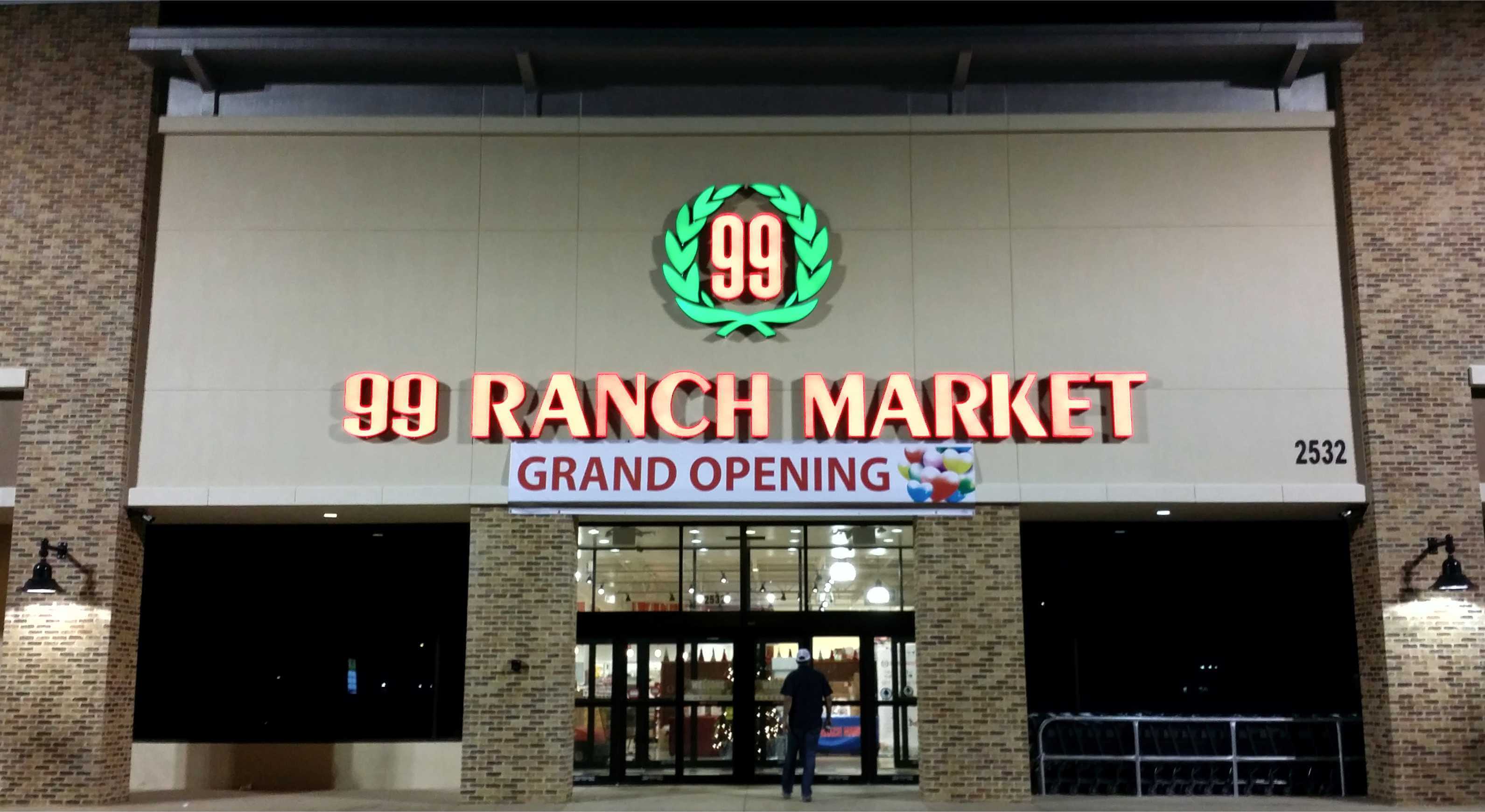 99 Ranch Market in Carrollton Giant Sign Company